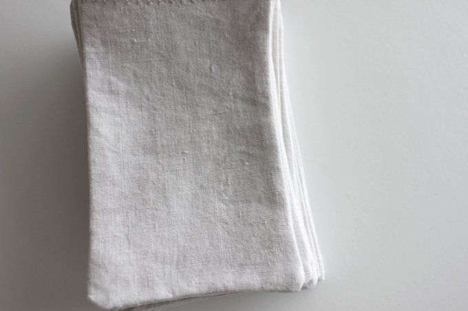 25 sachets pochons dragées lin ancien gris clair